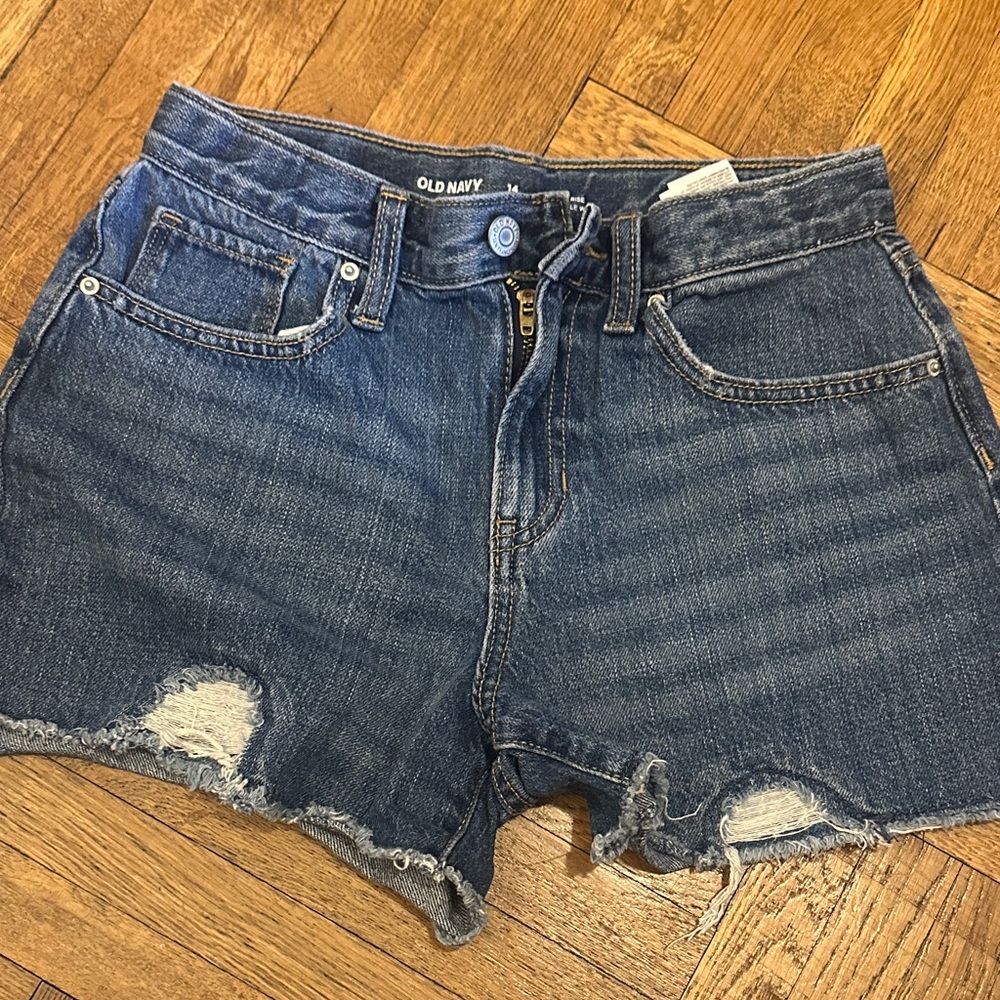 Old Navy Girls Blue Denim Shorts